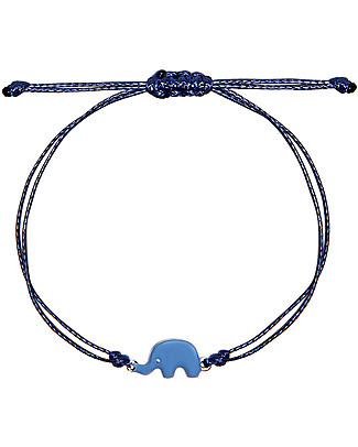 Mamijux Kids Bracelet - Blue Enamel Elephant Bracelets