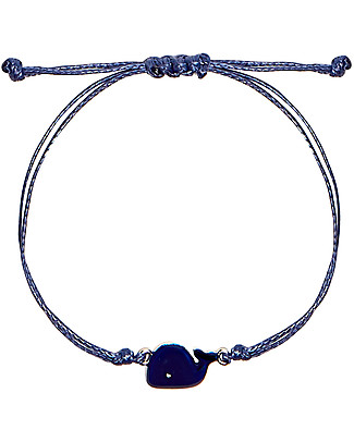 Mamijux Kids Bracelet - Blue Enamel Whale Bracelets