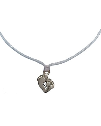 Mamijux Little Feet Light Blue Bracelet, Make a Wish - For Mother-to-be and New Mom Bracelets
