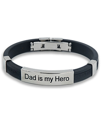 Mamijux M’AMI Tag Bracelet - Dad is My Hero - For a Super Dad! Bracelets
