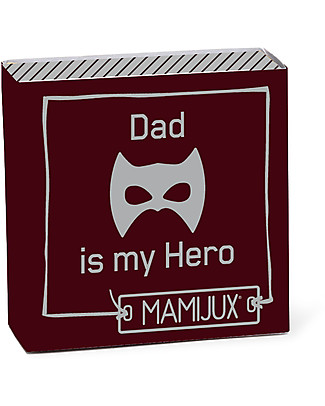 Mamijux M’AMI Tag Bracelet - Dad is My Hero - For a Super Dad! Bracelets