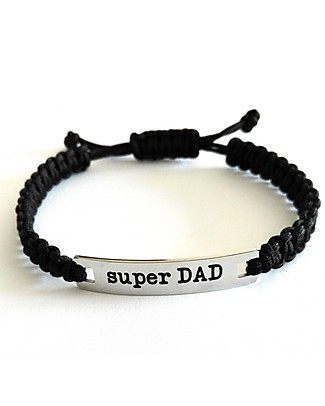 Mamijux M’AMI Tag Bracelet, Super DAD - The sweetest gift for dads! Bracelets