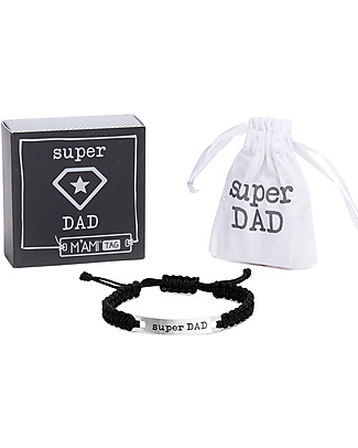 Mamijux M’AMI Tag Bracelet, Super DAD - The sweetest gift for dads! Bracelets
