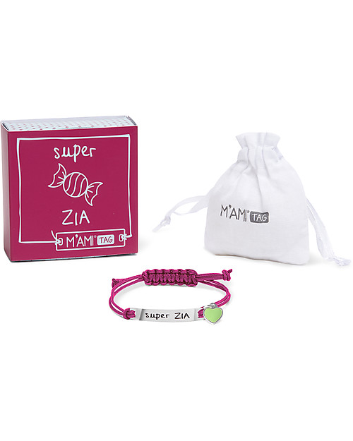 Mamijux M’AMI Tag Bracelet, Super Zia - The sweetest gift for aunts! Bracelets
