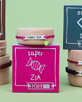 Mamijux M’AMI Tag Bracelet, Super Zia - The sweetest gift for aunts! Bracelets