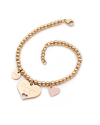 Mamijux TVB Grandma - Bead Bracelet Gold Rose - "Ti Voglio Bene" Bracelets