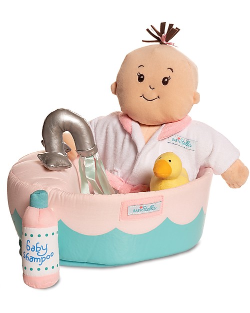 Manhattan toy Baby Stella Bath Set Dolls Accessories