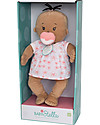 Manhattan toy Baby Stella Beige Doll with Dress and Magnetic Pacifier - 38 cm Dolls