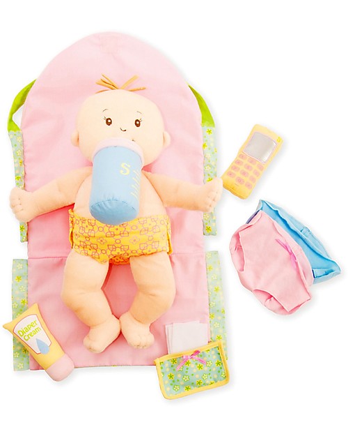 Manhattan toy Baby Stella Darling Diaper Bag Dolls Accessories