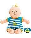 Manhattan toy Baby Stella Fella Doll with Onesie and Magnetic Pacifier - 38 cm Dolls