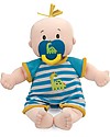 Manhattan toy Baby Stella Fella Doll with Onesie and Magnetic Pacifier - 38 cm Dolls