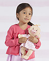 Manhattan toy Baby Stella Peach Doll with Dress and Magnetic Pacifier - 38 cm Dolls