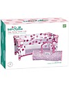 Manhattan toy Baby Stella Take Along Travel Crib - 40 x 20 x 22 cm Dolls Accessories