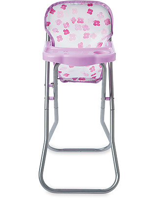 Manhattan toy Blissful Blooms High Chair - Ideal for Baby Stella Doll Dolls Accessories