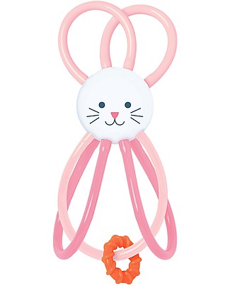 Manhattan toy Cool and Soothing Teether, Zoo Winkel Rabbit Rattles