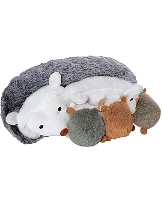 Manhattan toy Nursing Nissa Hedgehog - Stuffed Animal with Magnets - 25 cm Soft Toys