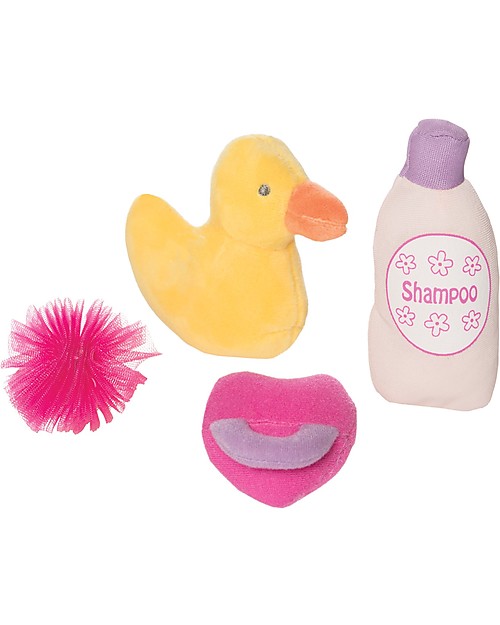 Manhattan toy Wee Baby Stella Doll - Bathing Set - 30 cm Small Dolls