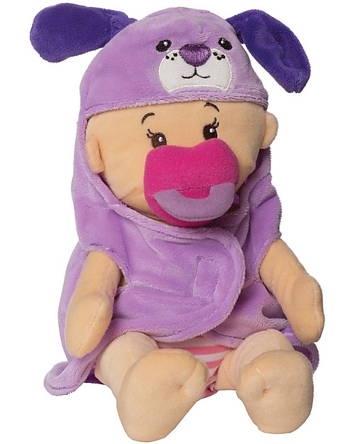 Manhattan toy Wee Baby Stella Doll - Bathing Set - 30 cm Small Dolls