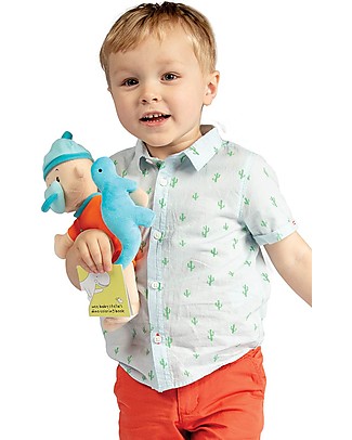 Manhattan toy Wee Baby Stella Doll - Dino Set - 30 cm Small Dolls