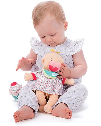 Manhattan toy Wee Baby Stella Doll - Sweet Scents Birthday Set - 30 cm Small Dolls