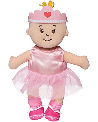 Manhattan toy Wee Baby Stella Doll - Tiny Ballerina Set - 30 cm Small Dolls