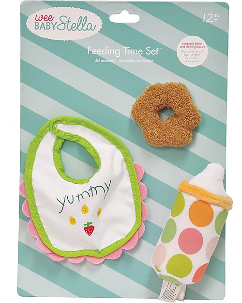 Manhattan toy Wee Baby Stella Feeding Set Dolls Accessories
