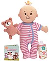 Manhattan toy Wee Baby Stella Peach Doll - Sleepy Time Scents Set - 30 cm Small Dolls