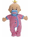 Manhattan toy Wee Baby Stella Peach Doll - Sleepy Time Scents Set - 30 cm Small Dolls