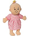 Manhattan toy Wee Baby Stella Peach Doll with Magnetic Pacifier and Dress - 30 cm Small Dolls