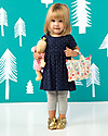 Manhattan toy Wee Baby Stella Peach Doll with Magnetic Pacifier and Dress - 30 cm Small Dolls