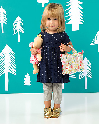 Manhattan toy Wee Baby Stella Peach Doll with Magnetic Pacifier and Dress - 30 cm Small Dolls