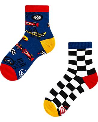 Many Mornings Kids Socks - Formula Racing - Cotton Socks