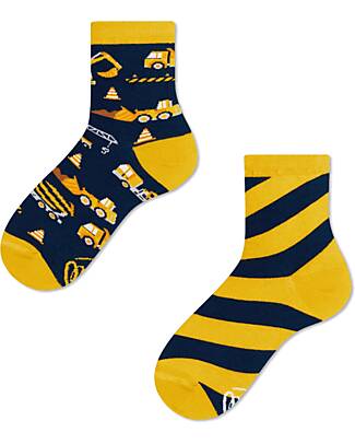 Many Mornings Kids Socks - The Builder - Cotton Socks