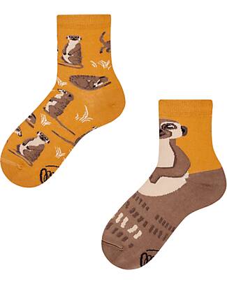 Many Mornings Kids Socks - The Meerkat - Cotton Socks