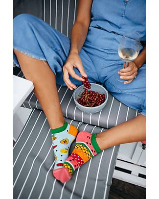 Many Mornings Low Socks - Tutti i Frutti - Cotton Socks