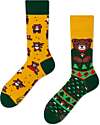 Many Mornings Regular Socks - Autumn Teddy - Cotton Socks
