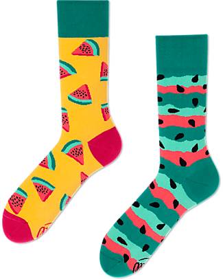 Many Mornings Regular Socks - Watermelon Splash - Cotton Socks