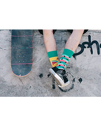 Many Mornings Regular Socks - Watermelon Splash - Cotton Socks