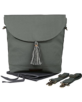 Mara Mea 2-in-1 City Diaper Bag/Shoulder Bag, Real Wanderer - 100% waxed cotton Large Backpacks