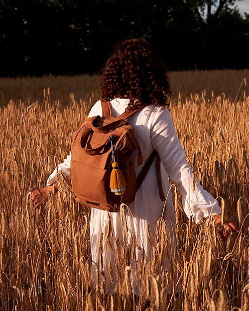 Mara Mea 3-in-1 Travel Diaper Backpack Lodge Life - Brown - Waxed Canvas Changing Backpack