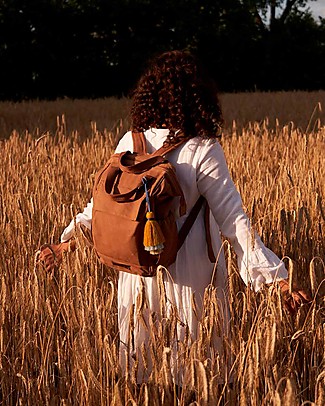Mara Mea 3-in-1 Travel Diaper Backpack Lodge Life - Brown - Waxed Canvas Diaper Changing Bags & Accessories