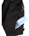 Mara Mea 4 in 1 Diaper Bag Global Traveler, Black - Water repellent Cotton Canvas (multi-functional & multipocket) Diaper Changing Bags