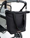 Mara Mea 4 in 1 Diaper Bag Global Traveler, Black - Water repellent Cotton Canvas (multi-functional & multipocket) Diaper Changing Bags