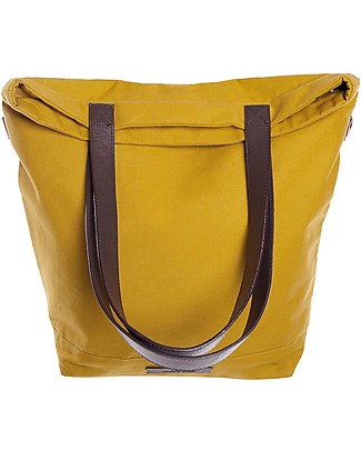 Mara Mea 4 in 1 Diaper Bag Sandy Heavens, Mustard - Water repellent Cotton Canvas (multi-functional & multipocket) Diaper Changing Bags & Accessories