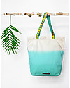 Mara Mea 4 in 1 Diaper Bag Urubamba, Turquoise Dip Dye Diaper Changing Bags