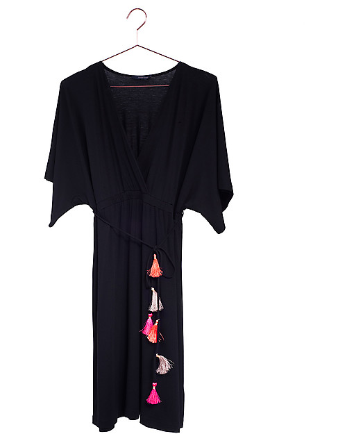Mara Mea Dancing Beauty, Maternity and Nursing Dress, Black - Super soft viscose! Dresses_