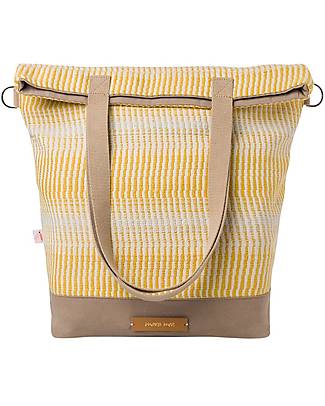 Mara Mea Diaper Bag - Little Sun Cloud - Lemon Cream - 43,5 x 46 cm - 100% Cotton Diaper Changing Bags