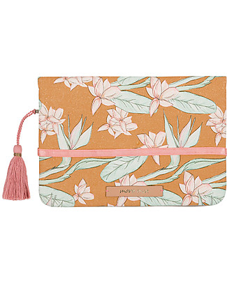 Mara Mea Diaper Clutch - Bird of Paradise - Cotton Diaper Changing Bags & Accessories
