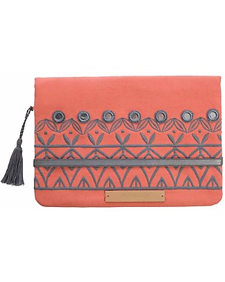 Mara Mea Diaper Clutch Mandarine Mule - Peach - Cotton Diaper Changing Bags & Accessories