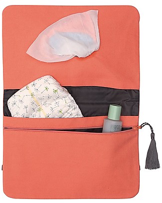 Mara Mea Diaper Clutch Mandarine Mule - Peach - Cotton Diaper Changing Bags & Accessories